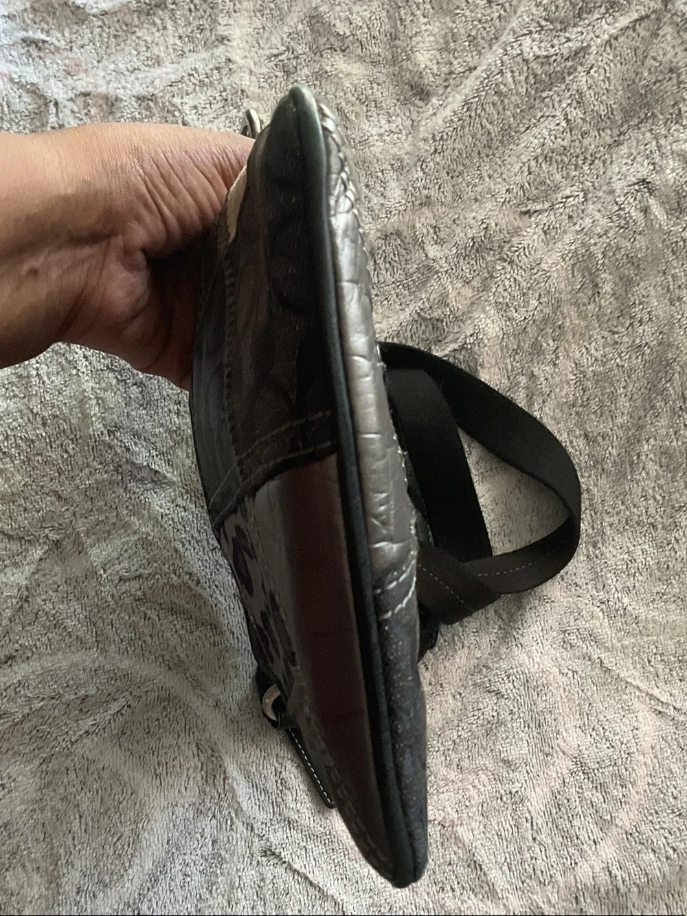 Coach Y2K Patchwork Mixed Colors Crossbody Bag